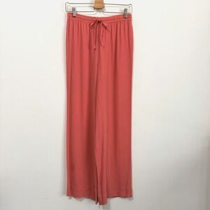 Cerruti 1881‎ Silk Pants 6 Dusty Rose Soft Pink Pull On 28x30 Party Vintage FLAW